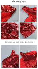 Load image into Gallery viewer, ARNICA Sequin Red Mini