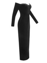 Load image into Gallery viewer, EURIE Velvet Ankle Dress