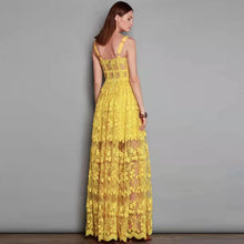 Load image into Gallery viewer, VIGUIERA Mesh Long Dress
