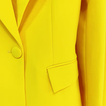 Load image into Gallery viewer, CARYA Yellow Blazer Pants Set