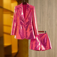 Load image into Gallery viewer, QUAIL Blazer Shorts Set
