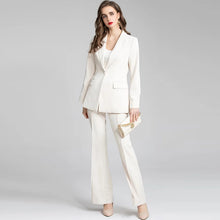 Load image into Gallery viewer, ACUMINATA Blazer Flare Pants Set