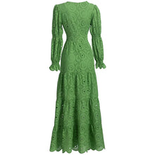 Load image into Gallery viewer, DENTATA Long Sleeve Maxi