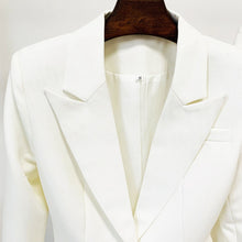 Load image into Gallery viewer, CARYA White Blazer Pants Set