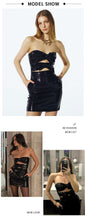 Load image into Gallery viewer, MENGUILIE Sequin Mini Dress