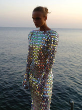 Load image into Gallery viewer, ASHTREE Sequin Backless Dress