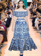 Load image into Gallery viewer, ULMUSA Top Skirt Set
