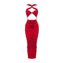 Load image into Gallery viewer, EAGLE Drape Ankle Dress