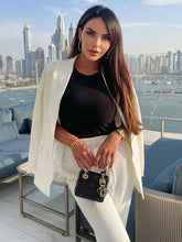 Load image into Gallery viewer, CARYA White Blazer Pants Set