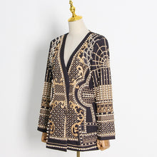 Load image into Gallery viewer, COPEY Beaded Blazer Dress