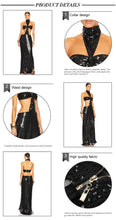 Load image into Gallery viewer, ANOGEISSUS Sequin Long Dress