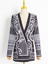 Load image into Gallery viewer, COPEY Beaded Blazer Dress