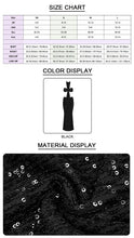 Load image into Gallery viewer, ANOGEISSUS Sequin Long Dress