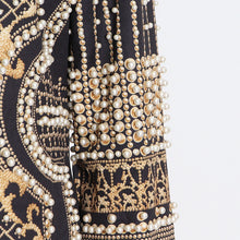 Load image into Gallery viewer, COPEY Beaded Blazer Dress