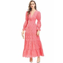 Load image into Gallery viewer, DENTATA Long Sleeve Maxi