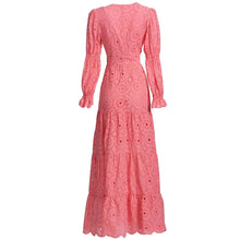 Load image into Gallery viewer, DENTATA Long Sleeve Maxi
