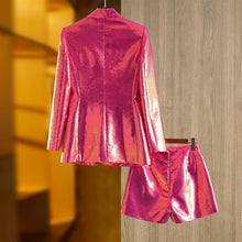 Load image into Gallery viewer, QUAIL Blazer Shorts Set