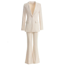 Load image into Gallery viewer, ACUMINATA Blazer Flare Pants Set