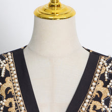 Load image into Gallery viewer, COPEY Beaded Blazer Dress