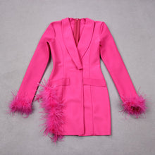 Load image into Gallery viewer, PHOENIXGE Bandage Blazer Dress