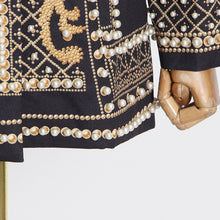 Load image into Gallery viewer, COPEY Beaded Blazer Dress