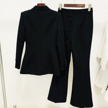 Load image into Gallery viewer, CARYA White Blazer Pants Set