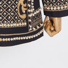 Load image into Gallery viewer, COPEY Beaded Blazer Dress