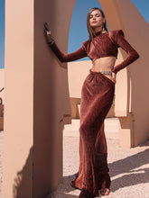 Load image into Gallery viewer, FRAXINUS Top Skirt Set