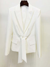 Load image into Gallery viewer, BAYTREE Blazer Pants Set
