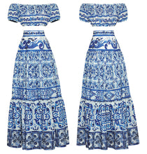 Load image into Gallery viewer, ULMUSA Top Skirt Set