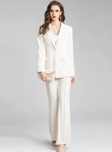 Load image into Gallery viewer, ACUMINATA Blazer Flare Pants Set
