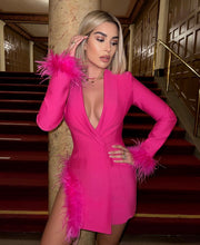 Load image into Gallery viewer, PHOENIXGE Bandage Blazer Dress