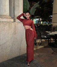 Load image into Gallery viewer, FRAXINUS Top Skirt Set
