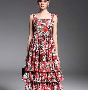 ANGELICA Floral Dress