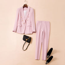 Load image into Gallery viewer, RUE WHITE Blazer Pants Set
