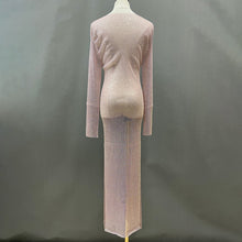 Load image into Gallery viewer, CATTLEGRET Mesh Crystal Dress
