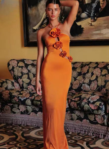 ETHEL DIXIE Cut out Long Dress