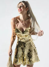 Load image into Gallery viewer, SVEA JOSEPHY Mirror Mini Dress
