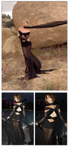 ARABELLA ELIZABETH See Through Long Dress