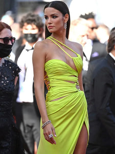 MARRIANE FANNIN Cut Out Long Dress