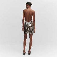 Load image into Gallery viewer, COLLARED Coin Dress
