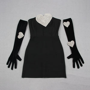 VALERIE ADLER Bandage Mini Gloves
