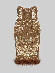 FINCHES Sequin Midi