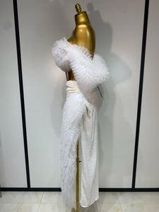 SHIJAZ Sparkly Sequins Two Piece Set