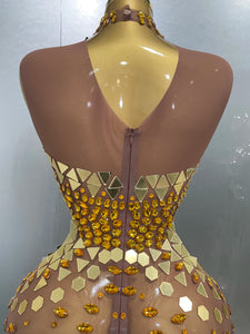 COSMOS Mirror Long Dress
