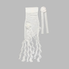 Load image into Gallery viewer, CHAFFINCH Mesh Ruffle Dress
