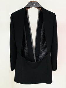 VULTURE Backless Blazer Dress