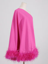 Load image into Gallery viewer, FUSCHIA One Shoulder Mini

