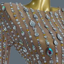 Load image into Gallery viewer, BADAAM Crystal Set Long Skirt
