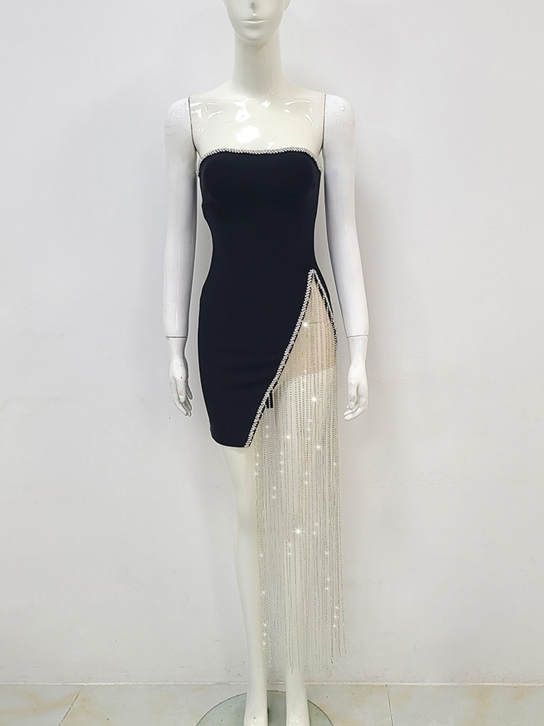 MYNA Bandage Crystal Tassel